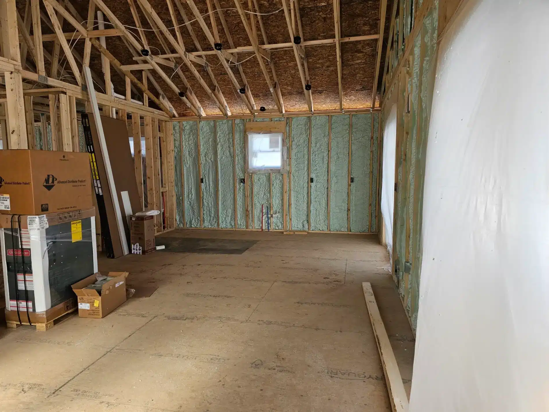 Spray Foam Insulation in Rochester, NY